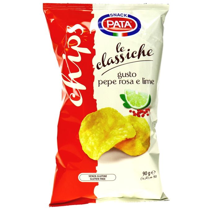 Pata Chips Kartoffelchips Rosa Pfeffer & Limette