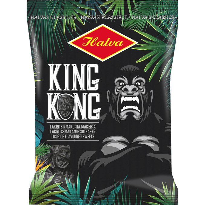 Läs mer om Halva King Kong Lakritsgodis