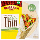 Old El Paso Tortilla Ekstra Tynd