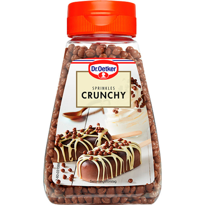 Dr. Oetker Crunchy Karamel- og chokoladedrys