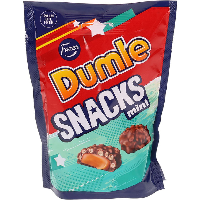 Fazer Dumle Snacks Mint 100 g