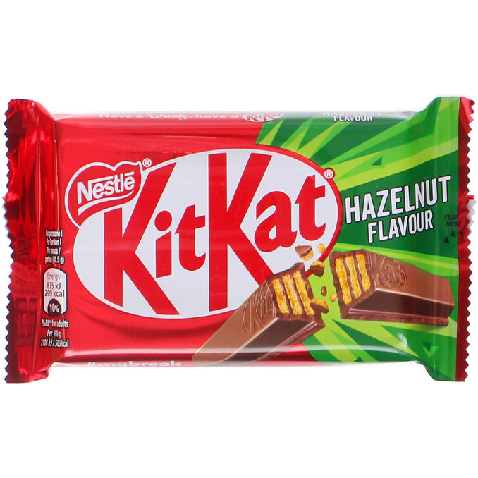  KitKat Vohvelipatukka Hasselpähkinä