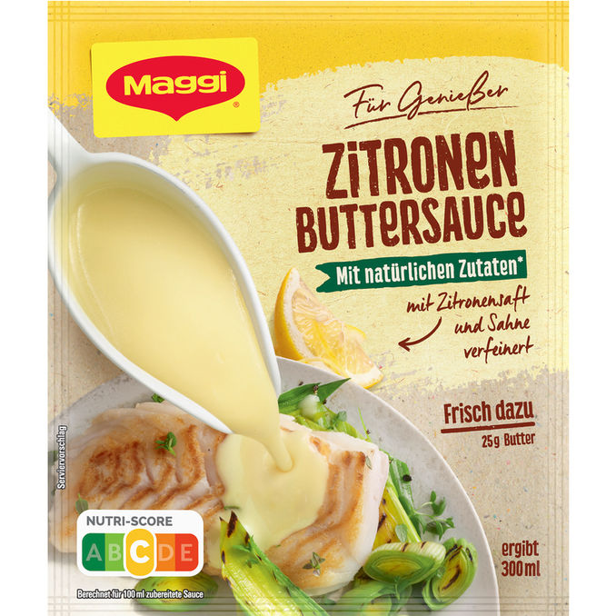 Maggi Zitronen Butter Sauce