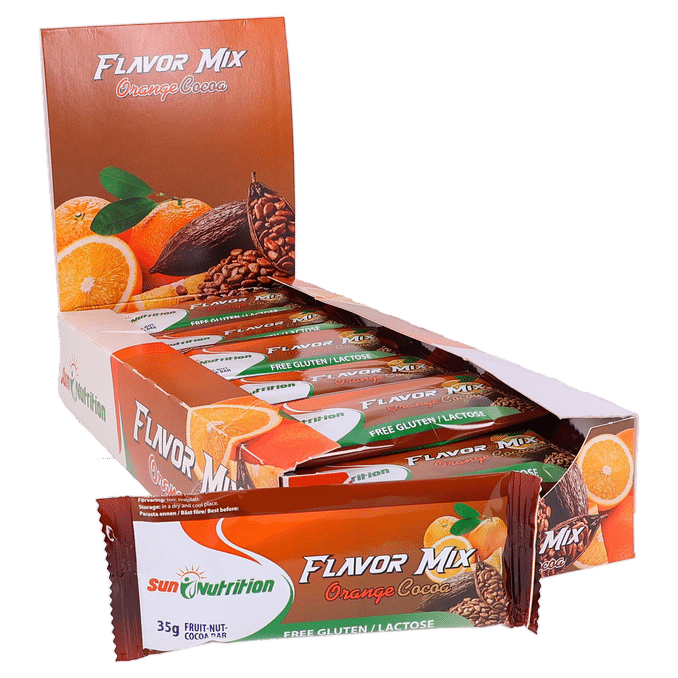 Sun Nutrition Energiapatukat FlavorMix 24-pack