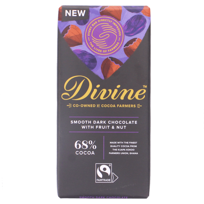 Divine Mörk Choklad Frukt Nöt