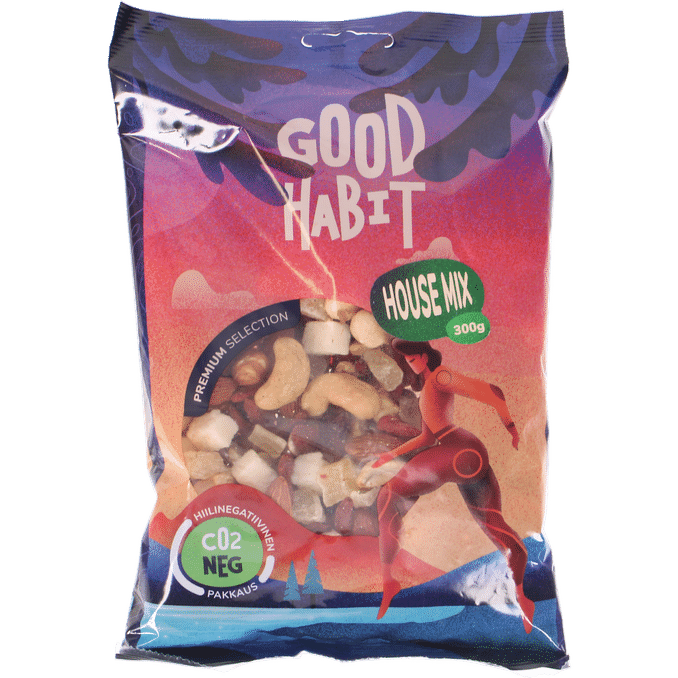 Good Habit Hedelmä-pähkinäsekoitus House Mix 