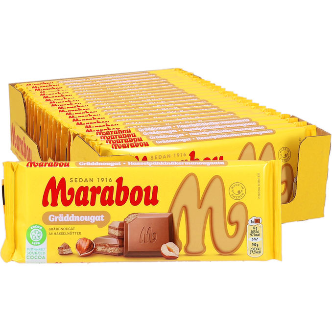 Marabou Gräddnougat 22-pack