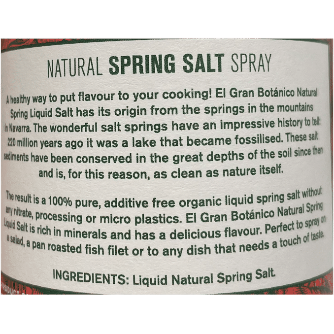 El Gran Botánico Flytande Salt Eko