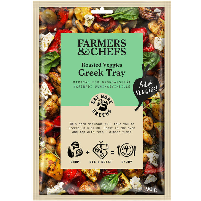 Farmers & Chefs Grekisk Marinad Grönsaker
