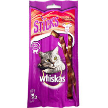 Whiskas Sticks für Katzen mit Rind