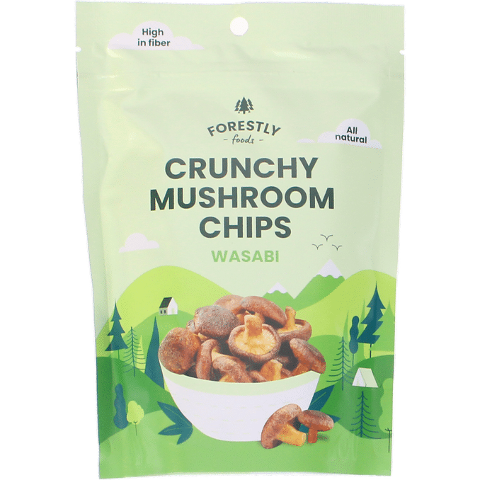 Forestly Svampe Chips m. Wasabi