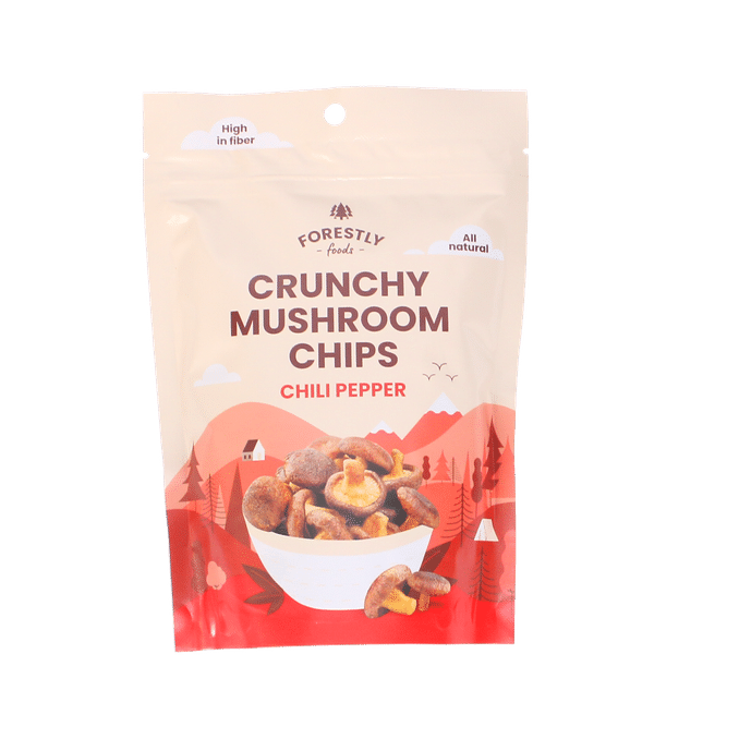 Forestly Chili Svamp Chips