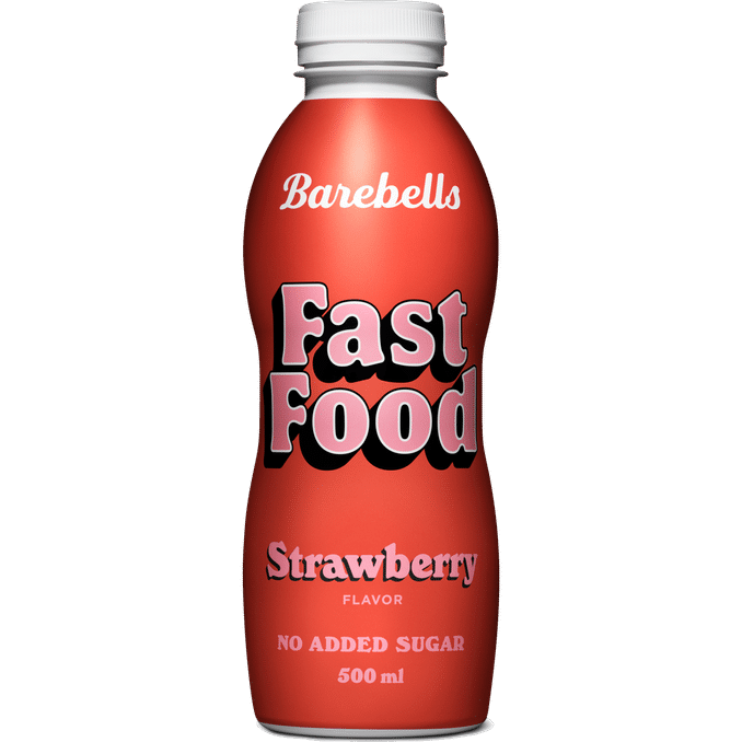 Barebells Fast Food Milkshake Jordgubb
