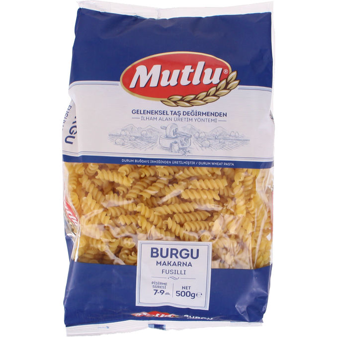 Mutlu Pasta Fusilli 