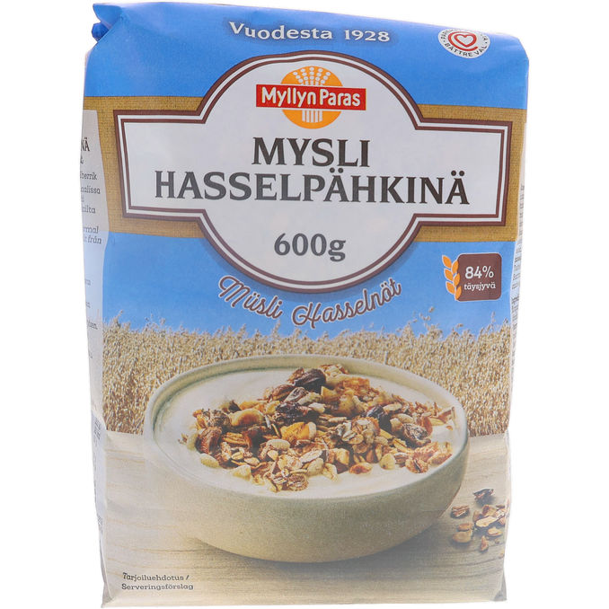Myllyn Paras Müsli m. Hasselnød
