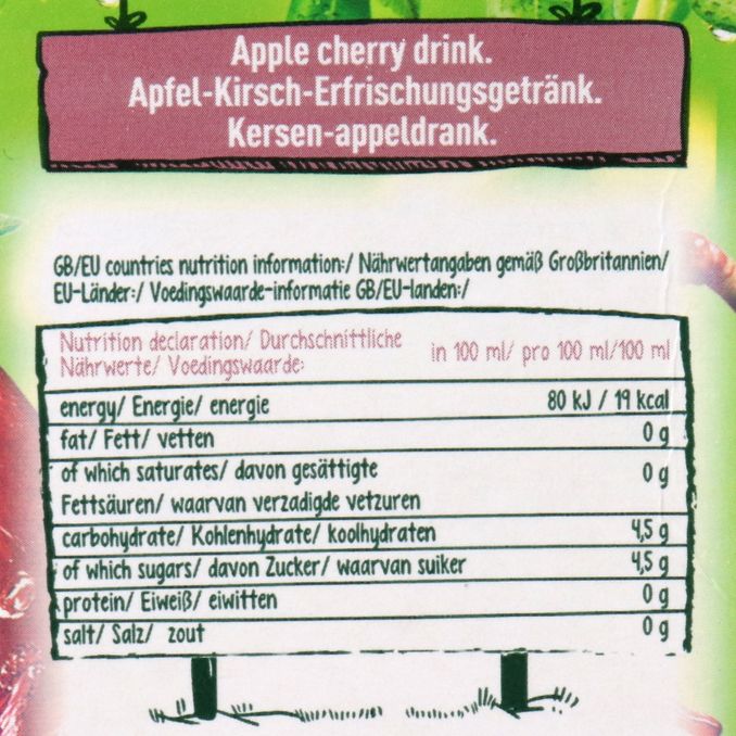 Tymbark Apfel Kirsch Getränk, 6er Pack