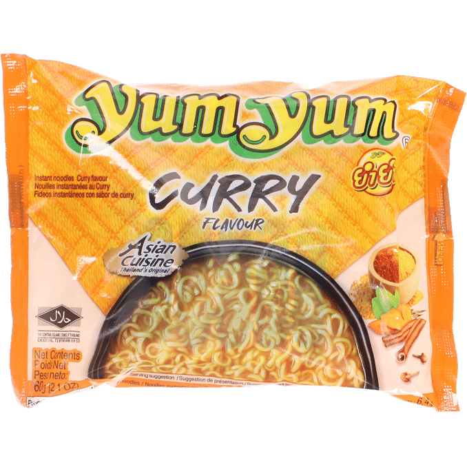 Yum Yum Pikanuudelit Curry