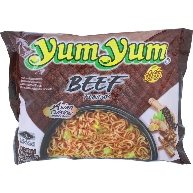 Yum Yum Instant Nudeln Rind