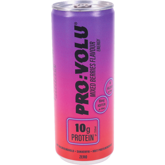 Provolu 3 x Energidryck Protein Mixed Berries