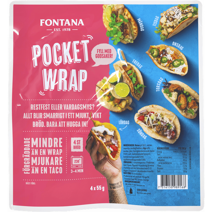 Läs mer om Fontana Pocket Wrap
