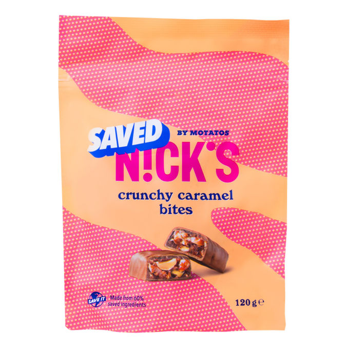 SAVED By Motatos SAVED Nicks Crunchy Caramel Bites