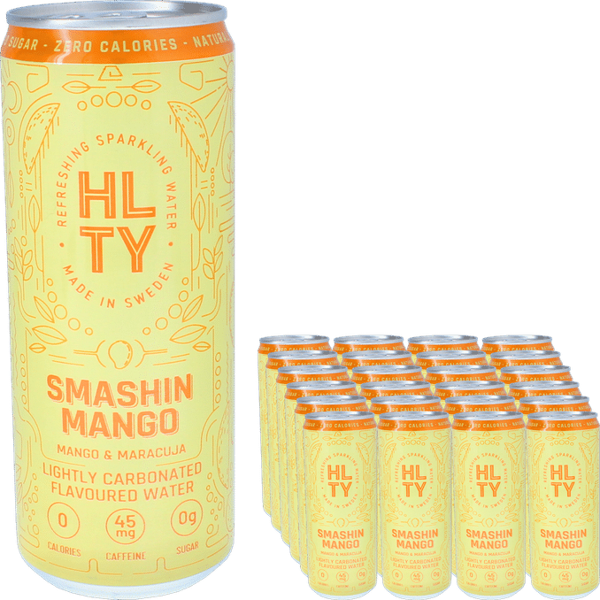HLTY Energidryck Smashing Mango 24-pack