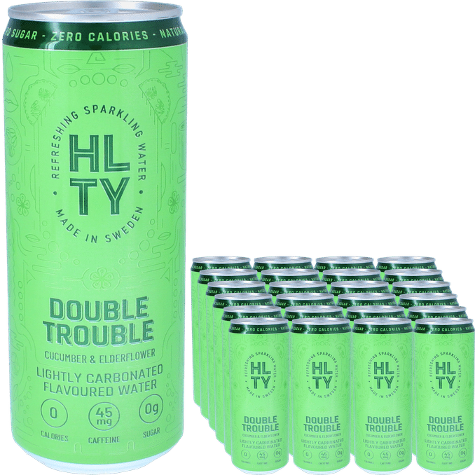 Läs mer om HLTY Energidryck Double Trouble 24-pack