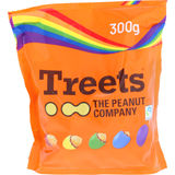 Treets Peanuts Rainbow Kingsize