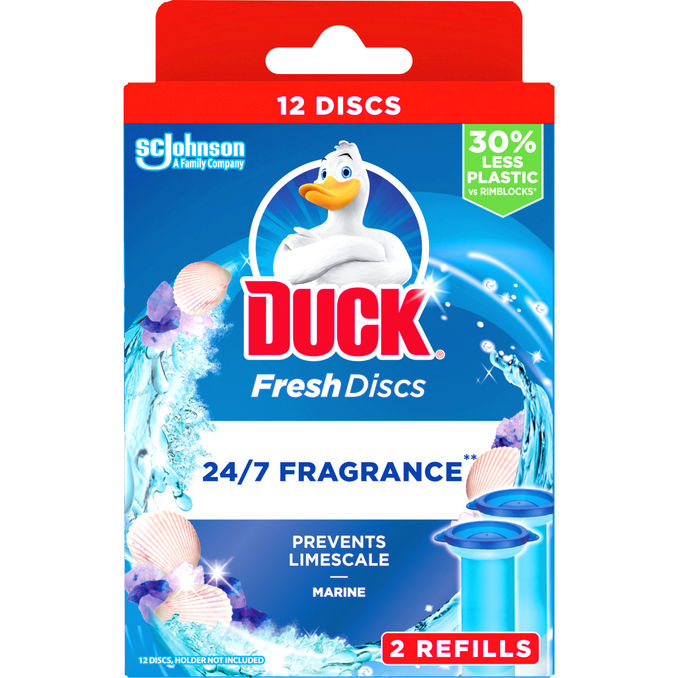 WC Duck Fresh Discs Marine Refill 12-pak