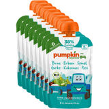 Pumpkin Organics BIO Quetschies mit Birne, Erbsen & Spinat, 8er Pack