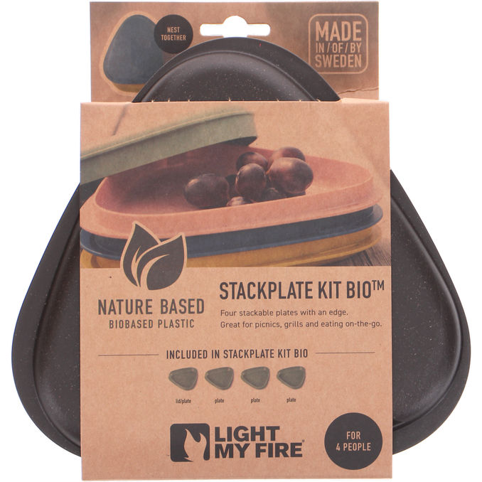 Light My Fire Stapelbara Talrikar 4-pack