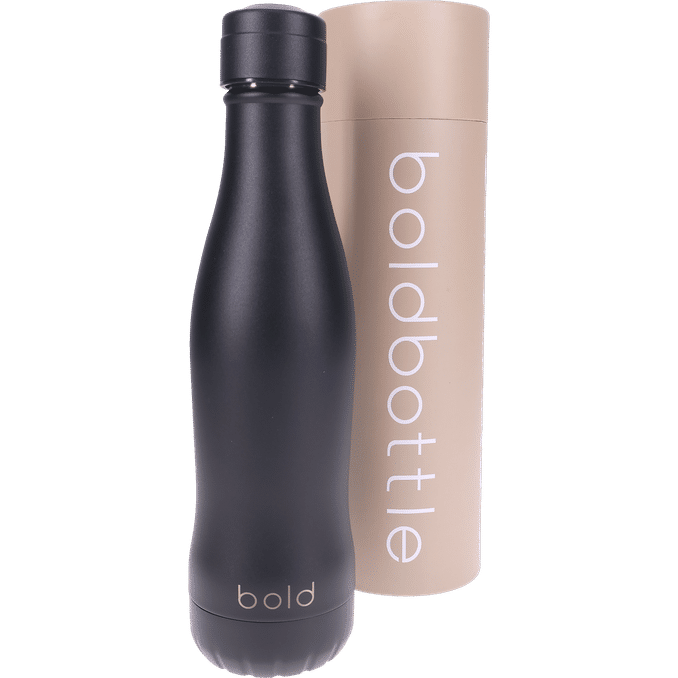 Bold Bottle Termoflaske Mat Sort