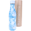 Bold Bottle Termoflaske Marble Blå