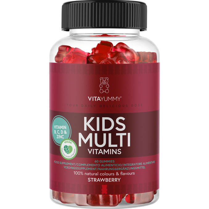 VitaYummy Kids Multivitamin-Gummis Erdbeere
