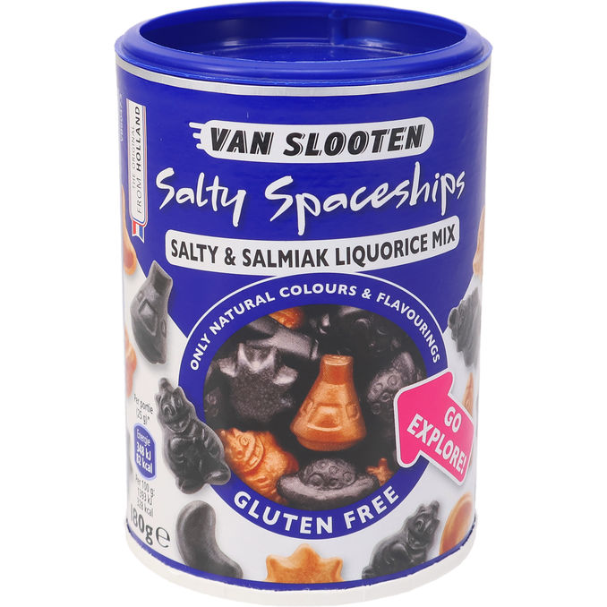 Van Slooten Salt Lakrits Spaceships 