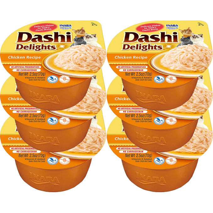 CIAO Dashi Delights mit Huhn, 6er Pack