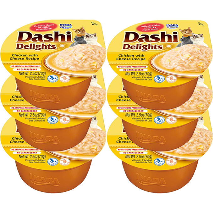 CIAO Dashi Delights Huhn mit Käse, 6er Pack