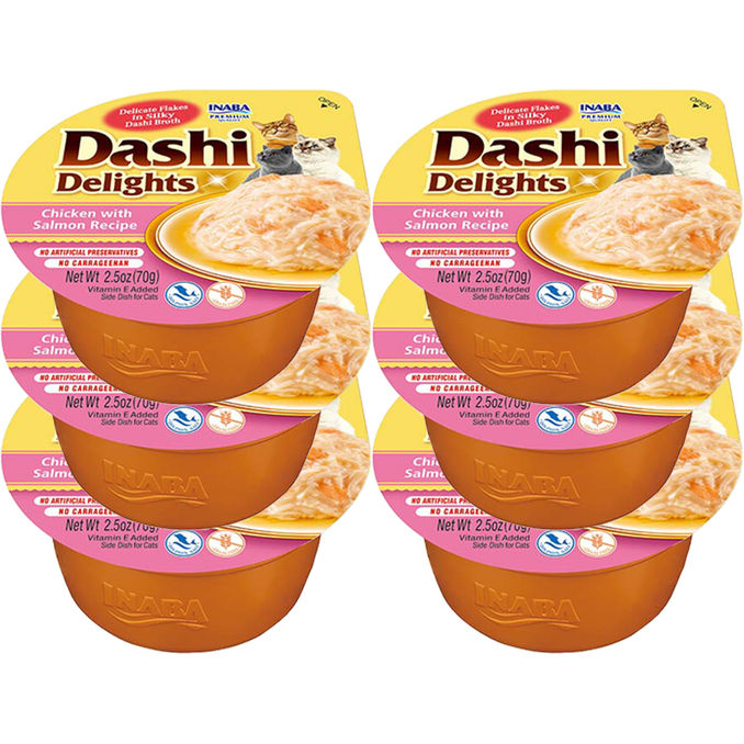 CIAO Dashi Delights Huhn mit Lachs, 6er Pack