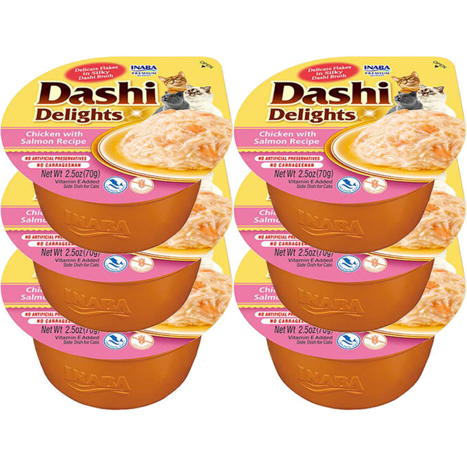 CIAO Dashi Delights Huhn mit Lachs, 6er Pack