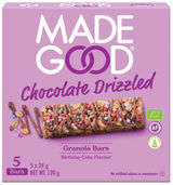 MadeGood BIO Müsliriegel mit Schokolade & Birthday Cake, 5er Pack