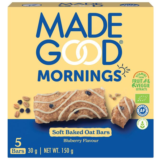 MadeGood BIO Haferriegel Blaubeere
