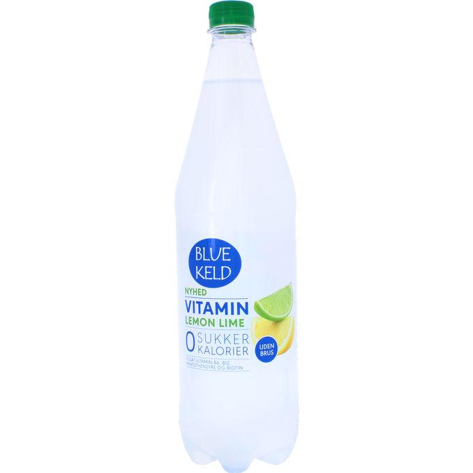 Blue Keld Læskedrik Vitamin Citron & Lime 1l