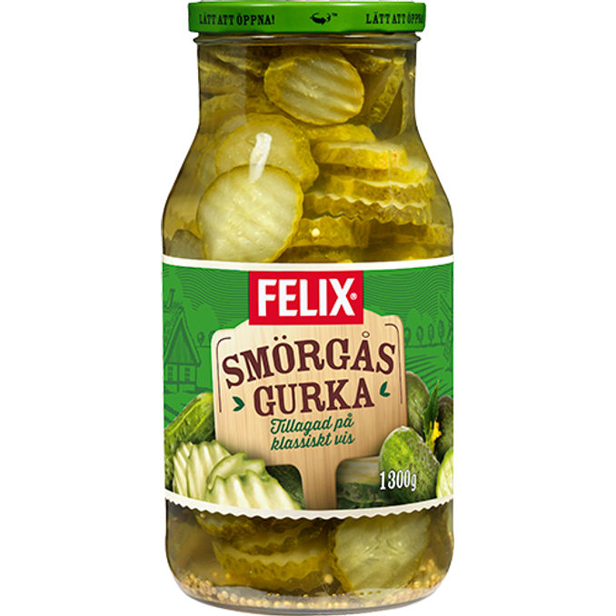 Felix Smörgåsgurka Skivad