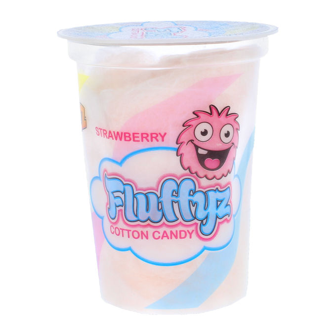 Fluffyz Candy Floss Jordbær 20 g
