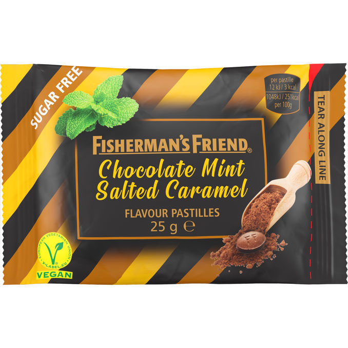 Läs mer om Fishermans Friend 5 x Pastiller Choklad Mint Salt karamell