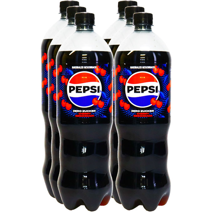 Pepsi Cherry Zero, 6er Pack (EINWEG) zzgl. Pfand