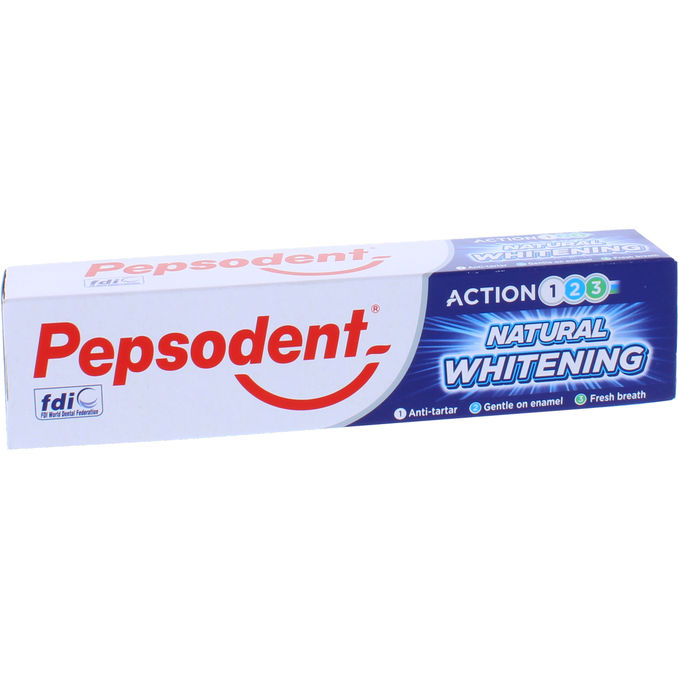 Läs mer om Pepsodent 2 x Tandkräm Natural Whitening