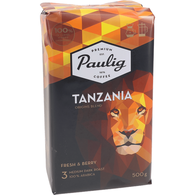 Paulig Kahvi Tanzania Origins Blend Hienojauhatus
