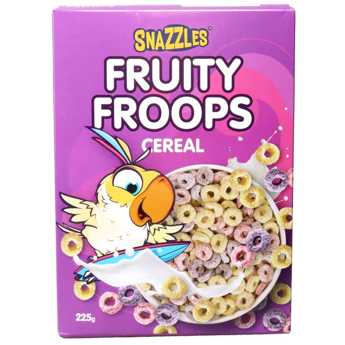 Snazzles Fruity Froops Cereal