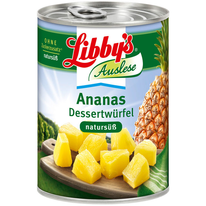 Libby's Ananas Dessertwürfel natursüß